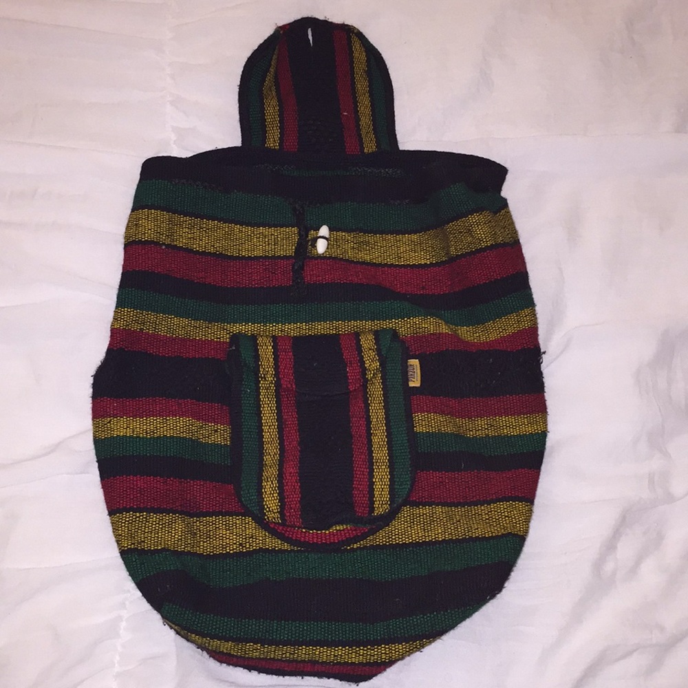 Vintage Rasta Inspired Backpack